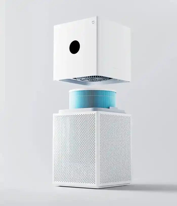 Xiaomi Smart Air Purifier 4 Lite with google voice - White